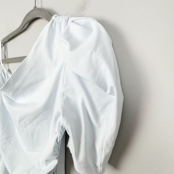 FREE PEOPLE | INTIMATELY NEW Somethin’ Bout You Blue Bodysuit Women’s Size Small - Picture 5 of 13